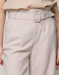 Connexion Ankle Pants Plz Hi Waist With Buckle