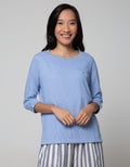 Connexion Long Sleeve T-Shirt Vertikal Stripe