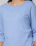 Connexion Long Sleeve T-Shirt Vertikal Stripe