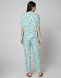 Nevada Short Sleeve Pyjama Pants Illama