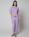 Nevada Short Sleeve Pyjama Pants Illama