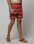 BOXER WOVEN URBAN CHK 2 CBWCK2:BROWN SUGAR:L:CHECKS:BOXER
