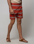 BOXER WOVEN URBAN CHK 2 CBWCK2:BROWN SUGAR:L:CHECKS:BOXER
