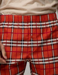 BOXER WOVEN URBAN CHK 2 CBWCK2:BROWN SUGAR:L:CHECKS:BOXER