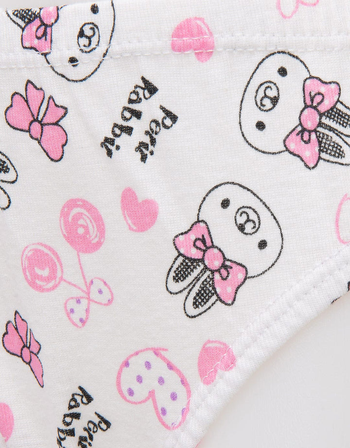 Kidz Too Brief Pack Of 3 Cd Girls Bunny