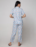 Nevada Short Sleeve Pajama Pants Smiley Owl