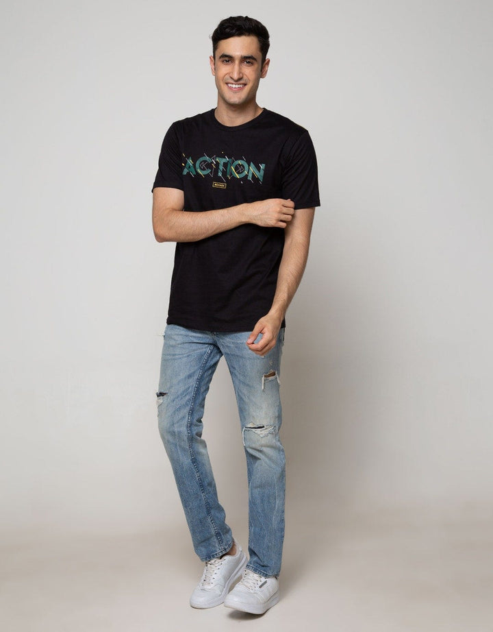 Nevada Short Sleeve T-Shirt Print Action