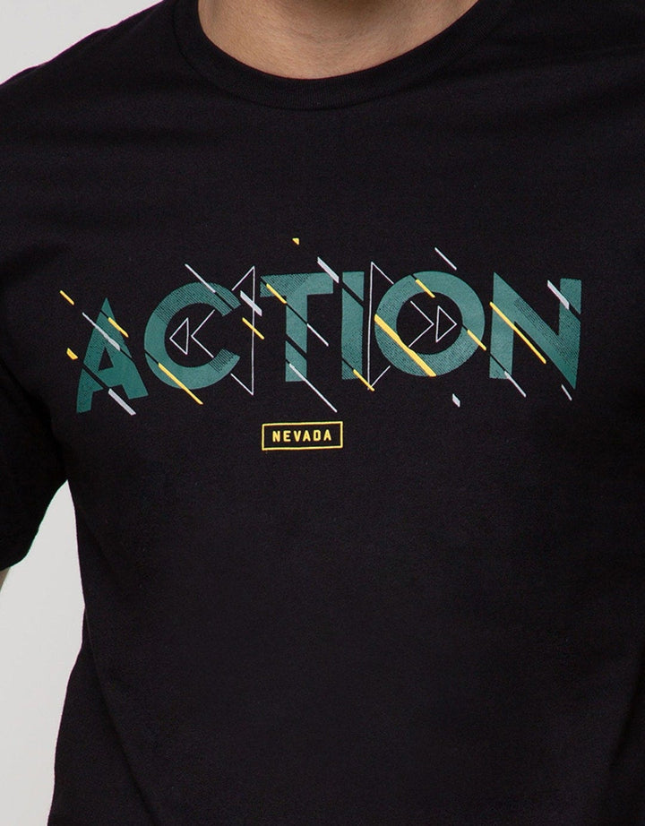 Nevada Short Sleeve T-Shirt Print Action