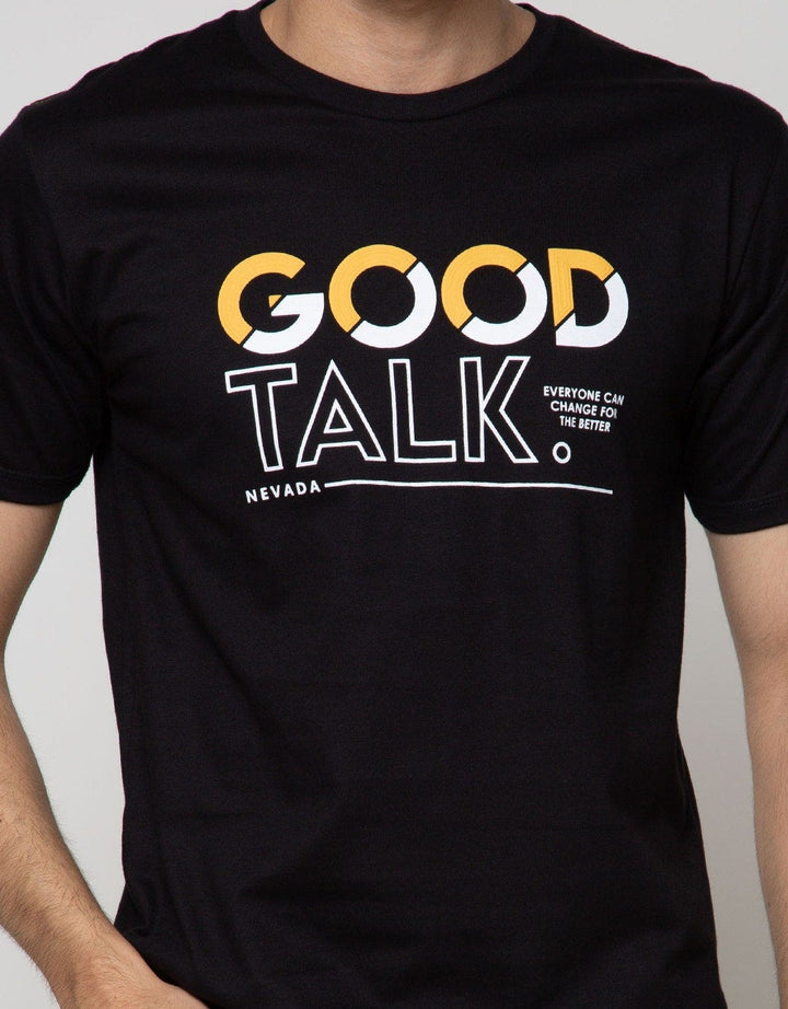 Nevada Short Sleeve T-Shirt Print Good Talk