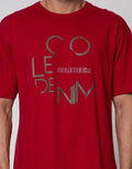 Cole Short Sleeve T-Shirt Print Cole Denim Typography