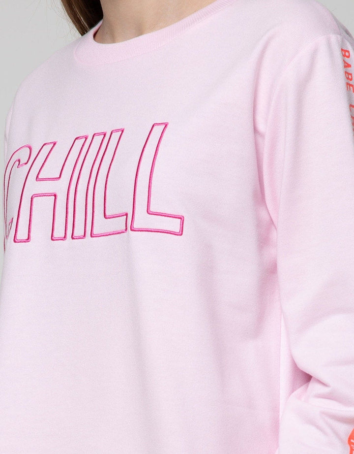 Nevada Sweatshirt Solid Sweatshirt Chill