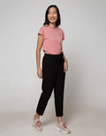 Details of Woven Bottom Long Pants