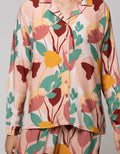 St. Yves Long Sleeve Pyjama Pants Abstrak Daun