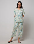 St. Yves Short Sleeve Pyjama Pants Soft Rose