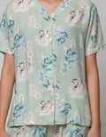 St. Yves Short Sleeve Pyjama Pants Soft Rose