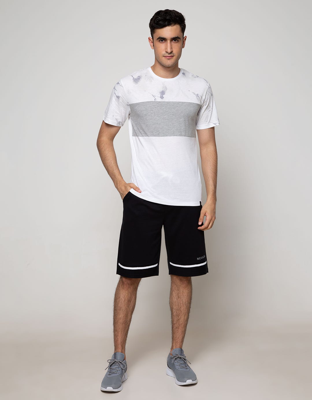 Nevada Short Pants Knit Stripe
