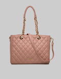 Connexion Shoulder Bag Quilted Powder1