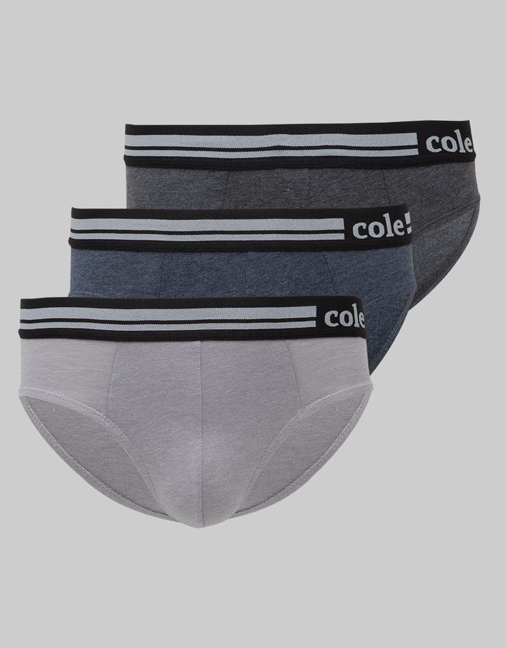 Cole 3 in 1 Men's Stripe Print Underwear