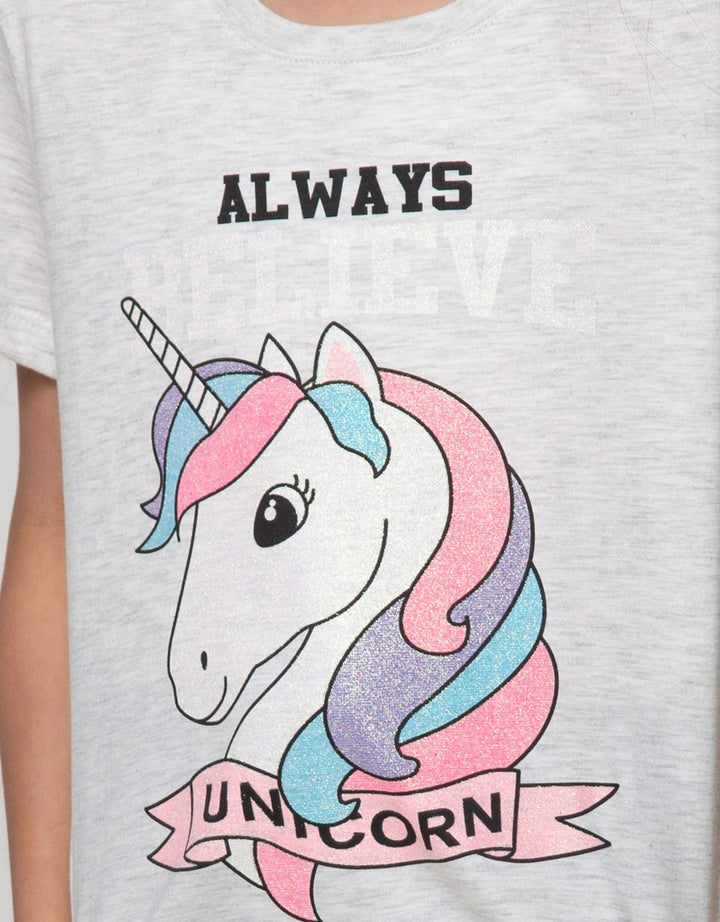 Little M Short Sleeve T-Shirt Always Believe