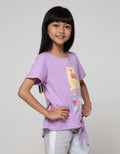 Little M Short Sleeve T-Shirt Bear Awesome Girl