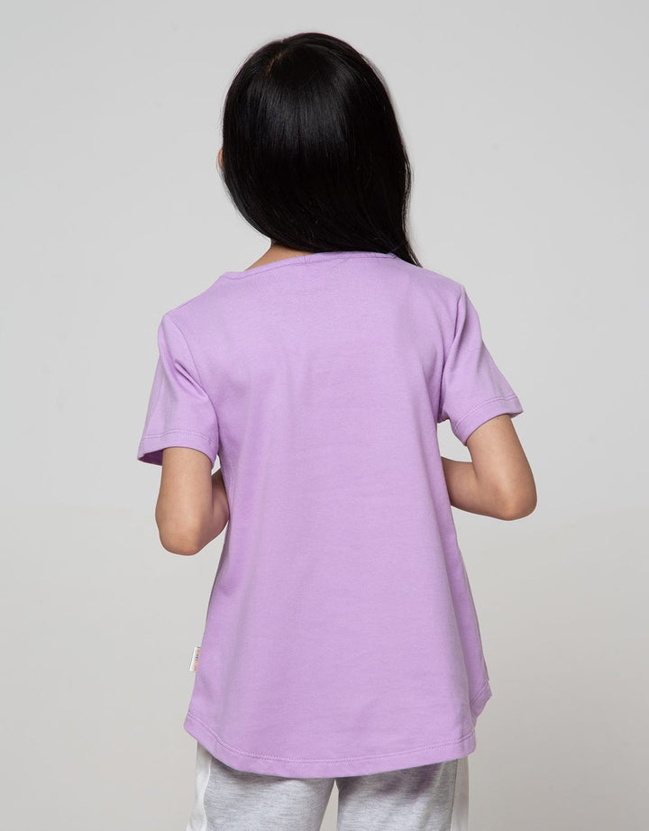 Little M Short Sleeve T-Shirt Bear Awesome Girl