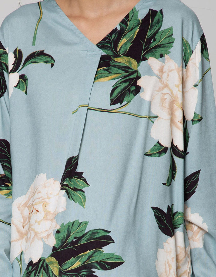 St. Yves Long Sleeve Pyjama Pants White Peony