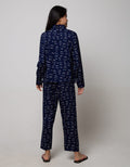 Nevada Long Sleeve Pyjama Pants Fishy Cat