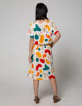 Nevada Short Sleeve Midi Dress Shape Line