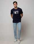 Disney Mickeys Print On Short Sleeve T-Shirt Wording