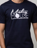 Disney Mickeys Print On Short Sleeve T-Shirt Wording