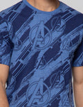 Marvel Avengers T-Shirt All Over Print Logo