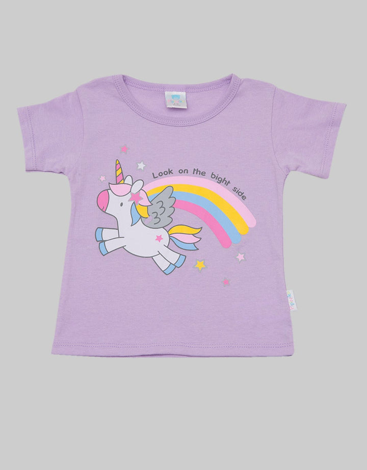 Pipiniko Short Sleeve T-Shirt Key Item Unicorn Wing Application