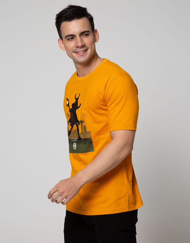 Marvel Loki Collection Silhouette Short Sleeve T-Shirt 