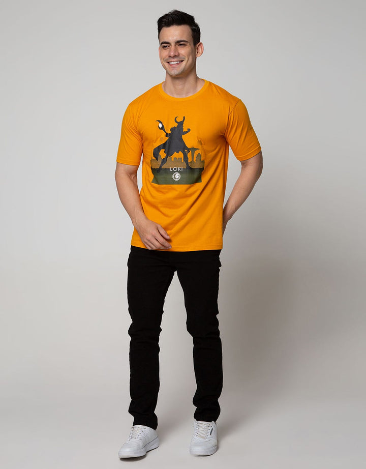 Marvel Loki Collection Silhouette Short Sleeve T-Shirt 