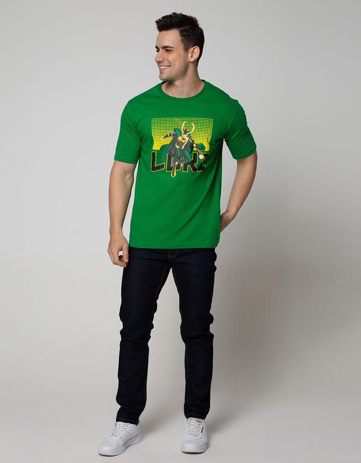Marvel Loki Collection Short Sleeve T-Shirt Chest Print