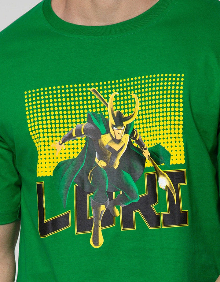 Marvel Loki Collection Short Sleeve T-Shirt Chest Print