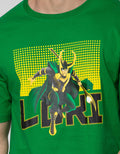 Marvel Loki Collection Short Sleeve T-Shirt Chest Print