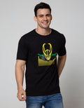 Marvel Loki Collection Chest Print Short Sleeve T-Shirt