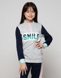 Nevada Jacket Zipper Cut And Sewn Bordir Handuk Smile