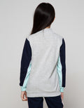 Nevada Jacket Zipper Cut And Sewn Bordir Handuk Smile