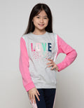 Nevada Sweatshirt Cut And Sewn Print Love