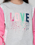 Nevada Sweatshirt Cut And Sewn Print Love