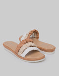 Nevada Slipper Sandals Ruched Claire