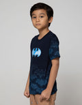 Character Short Sleeve T-Shirt Batman Logo Tech Foil A