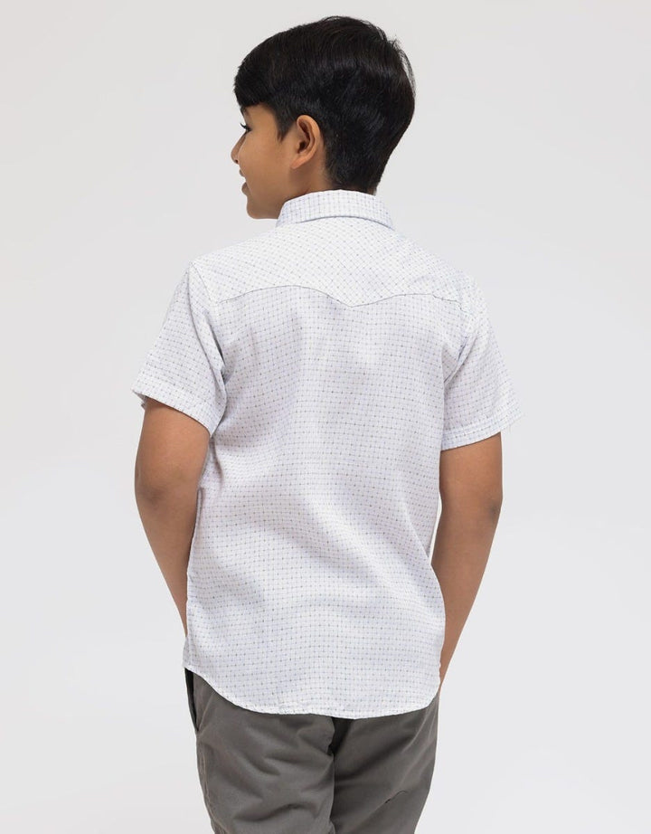 Pito Dito Snowdon Print Boys Shirt