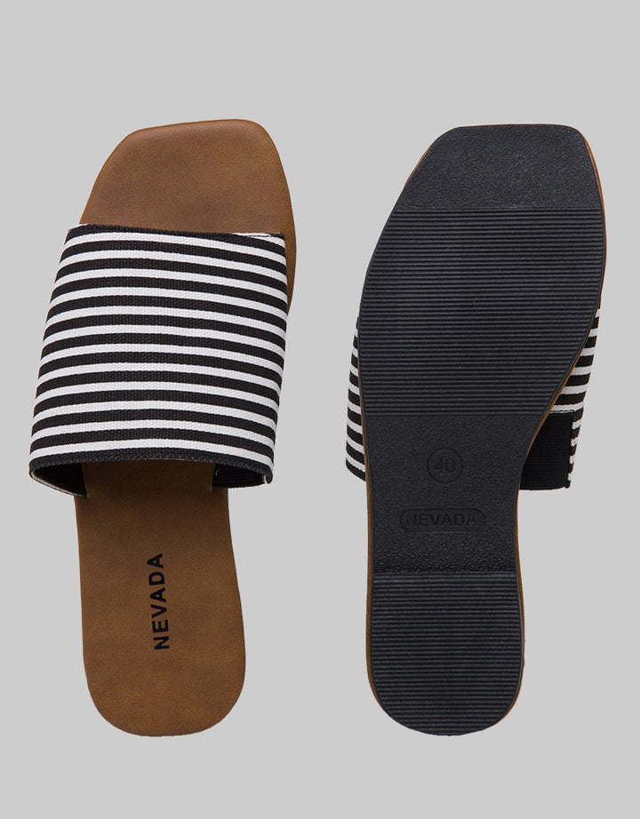 Nevada Slipper Sandals Wide Strap