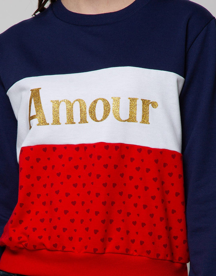 Nevada Sweatshirt Cut And Sew Bonjour