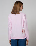Nevada Sweatshirt Solid Strawberry Milk