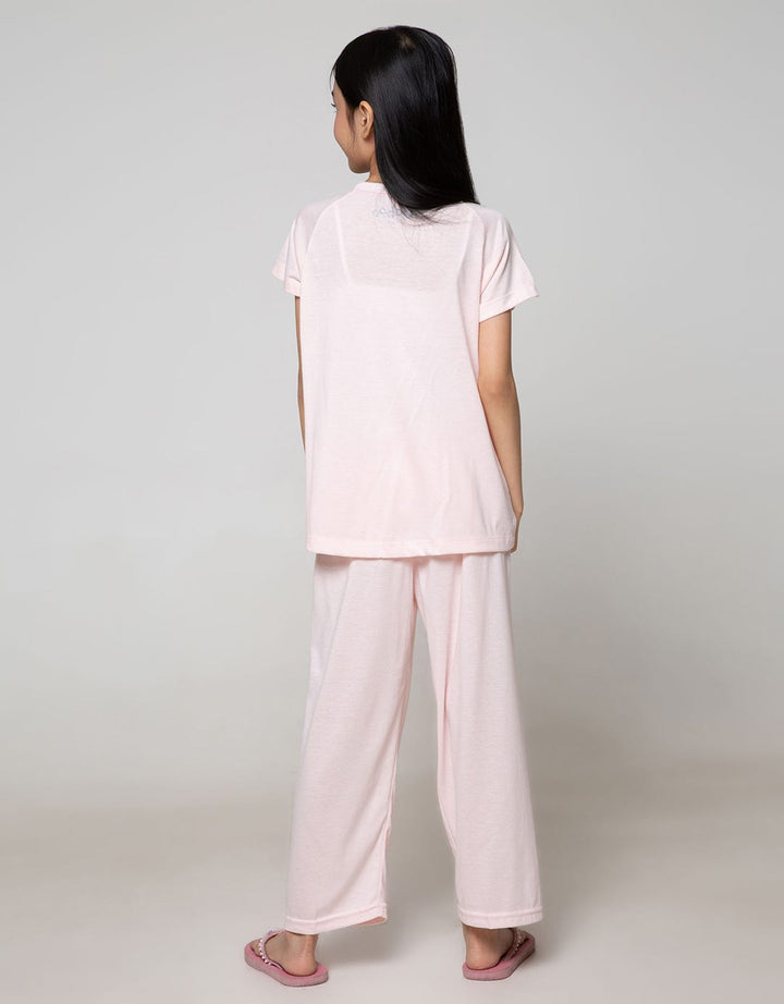 Boboo Setelan Piyama Anak Perempuan Lengan Pendek Unicorn Dreams Day & Night