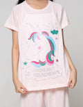 Boboo Setelan Piyama Anak Perempuan Lengan Pendek Unicorn Dreams Day & Night